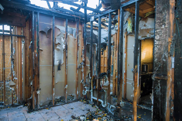 Professional Emergency Fire Cleanup technician working in Foley, MN